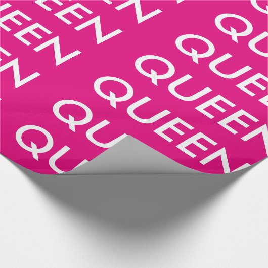 Queen Wrapping paper Cadeaupapier (Hoek)