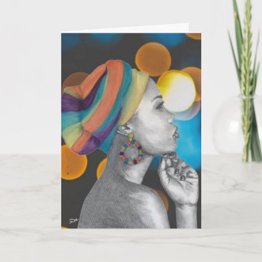 QUEENCONFIDENCE Moederdag Kaart (Voorkant)