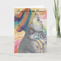 QUEENCONFIDENCE Moederdag Kaart