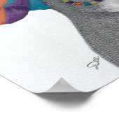 QUEENCONFIDENCE Premium Canvas afdrukken (11x11) Poster (Hoek)