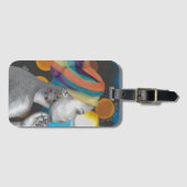 QUEENCONFIDENTIE Acrylhoudend Bagagelabel (Voorkant (horizontaal))