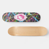 Queenie4ever Royal Tea Party Charm Schaats Deck Persoonlijk Skateboard (Horizontaal)