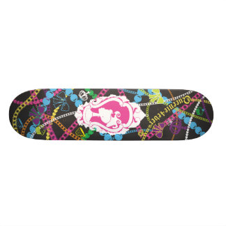Queenie4ever Royal Tea Party Charm Schaats Deck Persoonlijk Skateboard