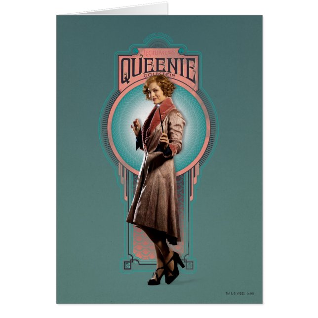 QUEENIE GOLDSTEIN™ Art Deco Panel (Voorkant)