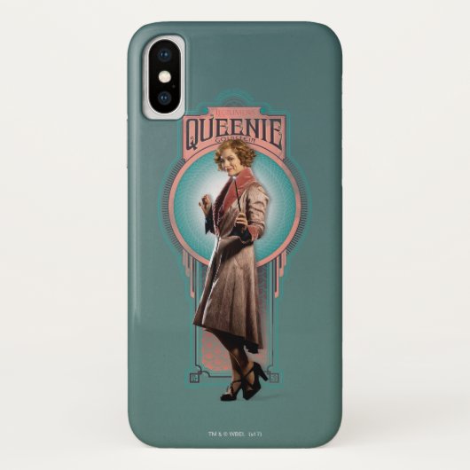 QUEENIE GOLDSTEIN™ Art Deco Panel Case-Mate iPhone Case (Achterkant)