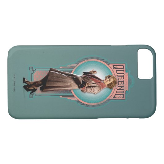QUEENIE GOLDSTEIN™ Art Deco Panel Case-Mate iPhone Case (Achterkant (Horizontaal))