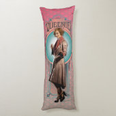 QUEENIE GOLDSTEIN™ Art Deco Panel Lichaamskussen (Achterkant (Verticaal))