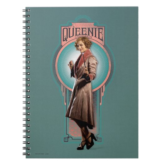 QUEENIE GOLDSTEIN™ Art Deco Panel Notitieboek (Voorkant)