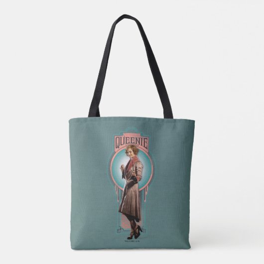 QUEENIE GOLDSTEIN™ Art Deco Panel Tote Bag (Achterkant)