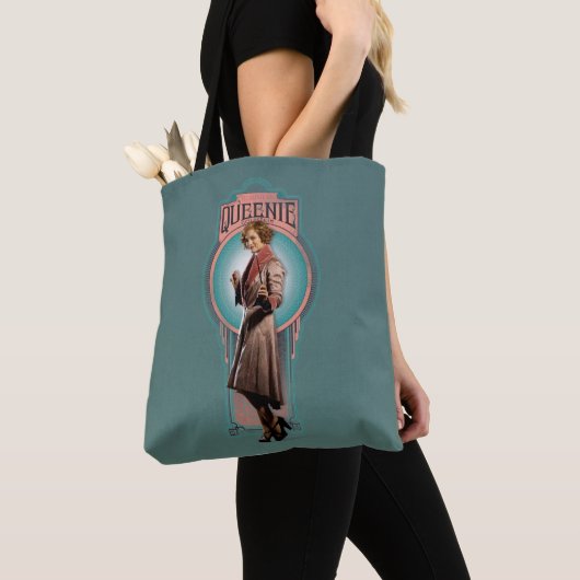 QUEENIE GOLDSTEIN™ Art Deco Panel Tote Bag (Dichtbij)