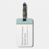 Queenie Goldstein Character Graphic Bagagelabel (Achterkant verticaal)