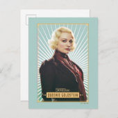 Queenie Goldstein Character Graphic Briefkaart (Voorkant / Achterkant)