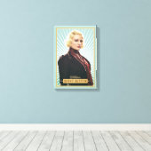 Queenie Goldstein Character Graphic Canvas Afdruk (Insitu (Houten vloer))