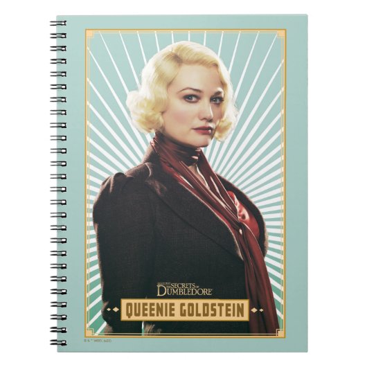 Queenie Goldstein Character Graphic Notitieboek (Voorkant)
