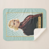 Queenie Goldstein Character Graphic Sherpa Deken (Voorkant (horizontaal))