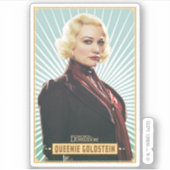 Queenie Goldstein Character Graphic Sticker (Voorkant)