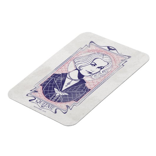 QUEENIE GOLDSTEIN™ Illustratie Magneet (Linkerzijde)