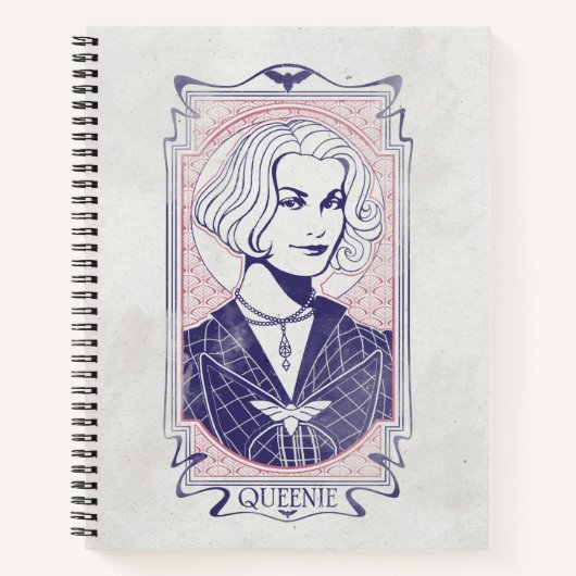 QUEENIE GOLDSTEIN™ Illustratie Notitieboek (Voorkant)