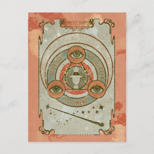 QUEENIE GOLDSTEIN™ Legilimency Graphic Briefkaart (Voorkant)