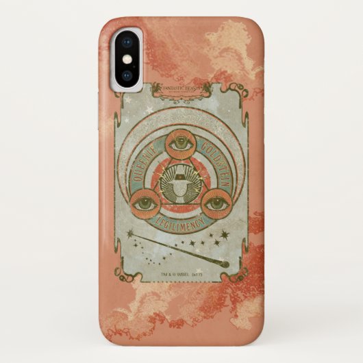 QUEENIE GOLDSTEIN™ Legilimency Graphic Case-Mate iPhone Case (Achterkant)