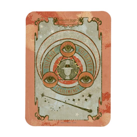 QUEENIE GOLDSTEIN™ Legilimency Graphic Magneet (Verticaal)