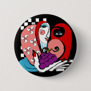 queenie ronde button 5,7 cm