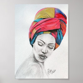 QUEENIFICENT Premium Canvas Poster (5x7)