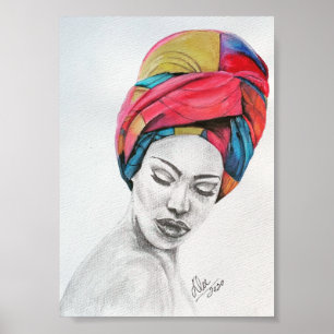 QUEENIFICENT Premium Canvas Poster (5x7)