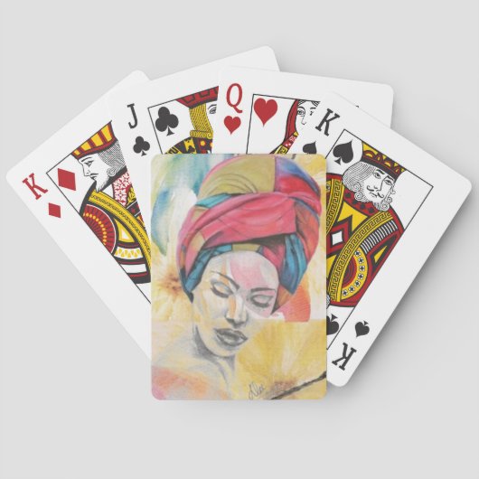 QUEENIFICENT speelkaarten (Achterkant)