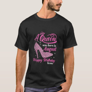 Queens 44e verjaardag worden koninginnen geboren i t-shirt