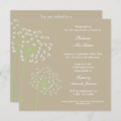 Queen's Anne Bridal Shower Kaart (Voorkant / Achterkant)