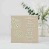 Queen's Anne Bridal Shower Kaart (Staand voorkant)