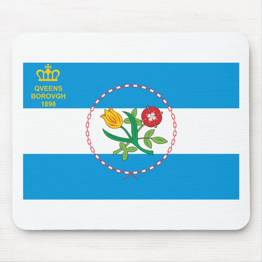 Queens Borough Flag Muismat (Voorkant)