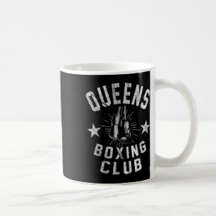 Queens Boxing Club - noodlijdende bokser Koffiemok
