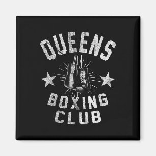Queens Boxing Club - noodlijdende bokser Magneet