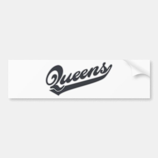 *Queens Bumpersticker (Voorkant)