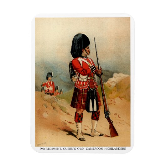 Queens Cameroon Highlanders Magneet (Verticaal)