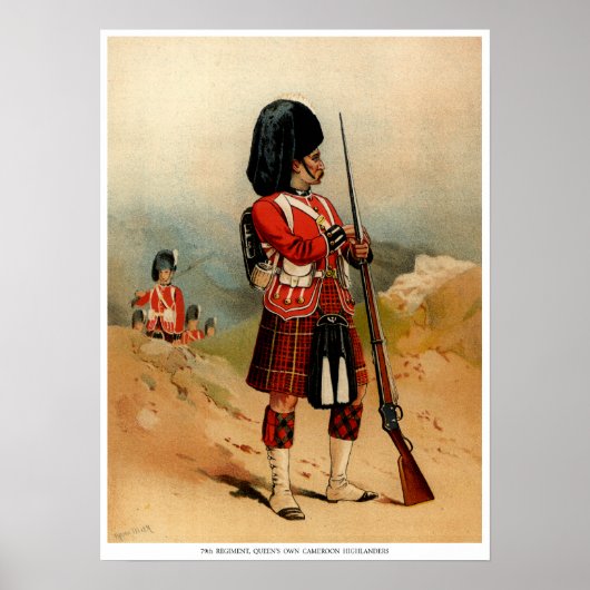 Queens Cameroon Highlanders Poster (Voorkant)