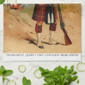 Queens Cameroon Highlanders Theedoek (Gevouwen)