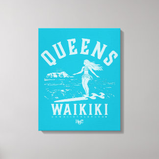 "QUEENS" CANVAS AFDRUK