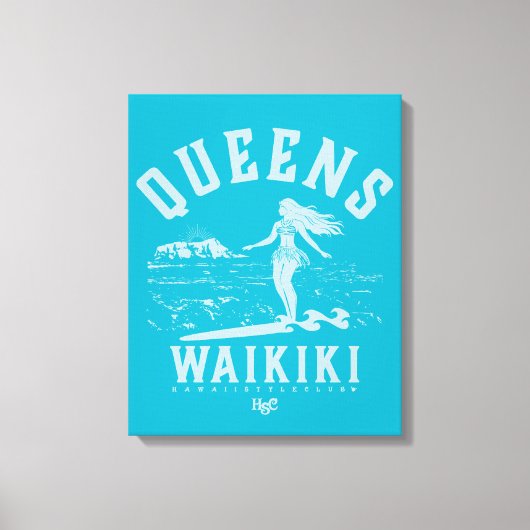 "QUEENS" CANVAS AFDRUK (Voorkant)