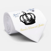 Queens Diamond Jubilee 2012 Stropdas (Opgerold)