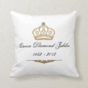 Queens Diamond Jubilee Sierkussen