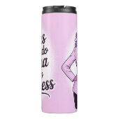 Queens doen geen drama We do Business Thermosbeker (Achterkant)