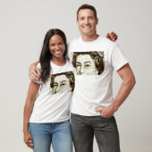 Queens Elizabeth II on 50 pound note. T-shirt (Unisex)
