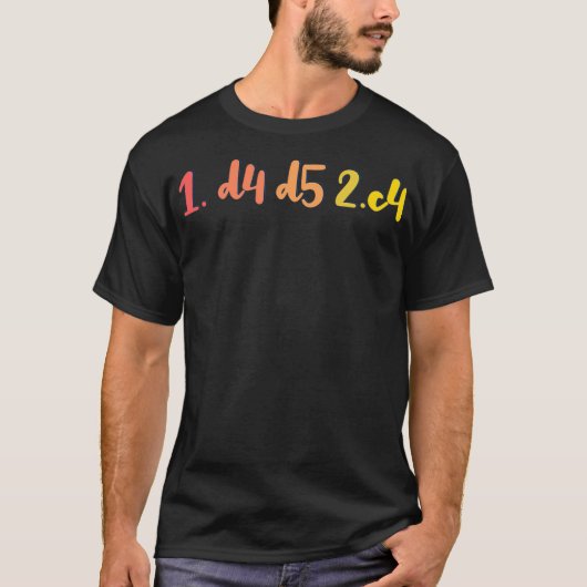 Queen's Gambit Chess Player T-shirt (Voorkant)