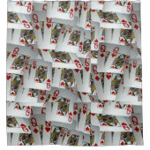 Queen's Gambit: Scattered Pairs of Pocket Queens Douchegordijn (Voorkant)