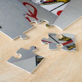 Queen's Gambit: Scattered Pairs of Pocket Queens Legpuzzel (Zijkant)