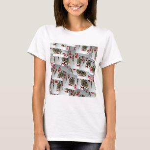 Queen's Gambit: Scattered Pairs of Pocket Queens T-shirt