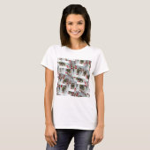 Queen's Gambit: Scattered Pairs of Pocket Queens T-shirt (Voorkant volledig)
